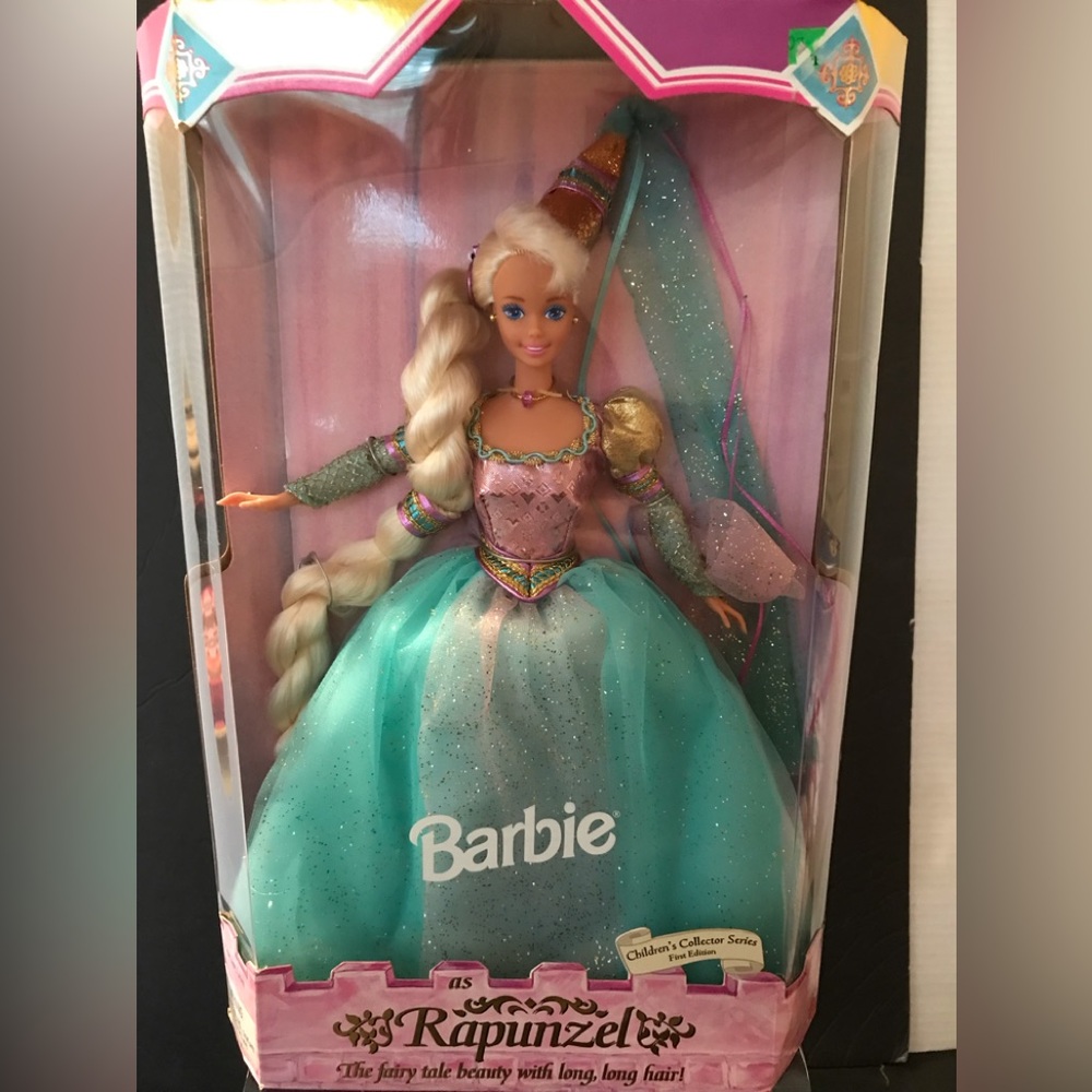 Vintage Barbie as Rapunzel; Children’s Collector Series; MIB.
